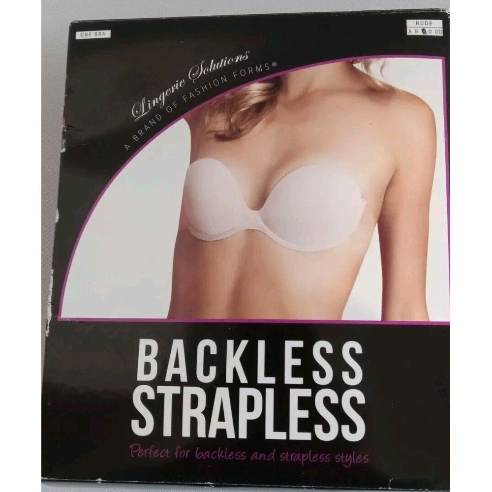 Lingerie Solutions Nude Ultra Light Plunge Backless Strapless Bra